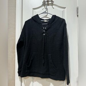 Roxy terry cloth hooded pullover / H9